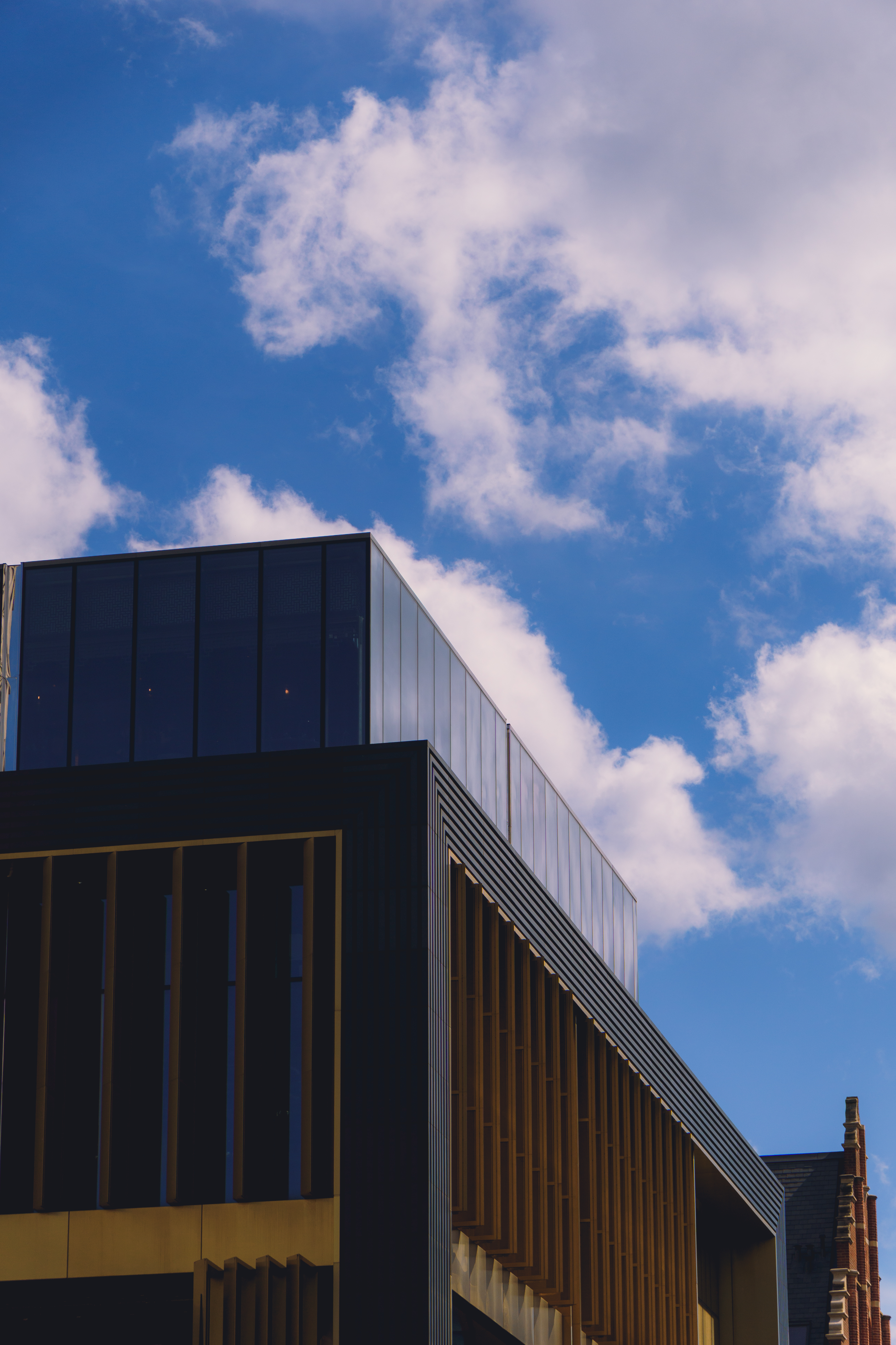 Clouds Accompany Building